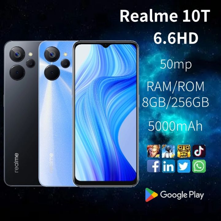 ของแท้ 100% REALME 10T 5G มือถือใหม่เอี่ยม จอ 6.6 นิ้ว ภาพถ่ายชัดมาก 50 ...