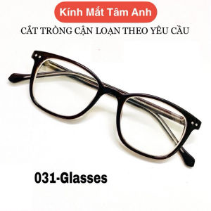 Gọng Kính Nam Nữ Dáng Vuông Ôm Mặt Càng Cốt Kim Loại Cực Bền - Nhận Cắt Cận Loạn