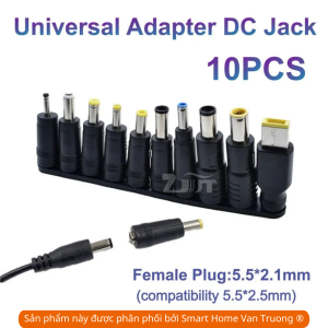 Cáp chuyển nguồn USB Type C sang 5.5mm (5v to 9v 12v 2A) khi mất điện