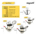 Multifunction Oil Kettle / Tea Pot /Tempat Bumbu Cair/Tempat Minyak / Tempat Bekas Minyak / Wadah Minyak. 