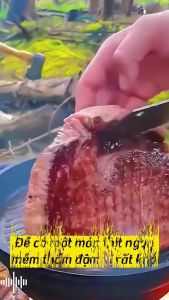 Dụng Cụ Châm Bì Châm Thịt Làm Mềm Thịt Xăm Đâm Bì Chế Biến Lợn Quay Da Giòn Thịt Nướng Thịt Rán