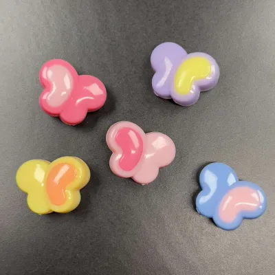 Veeds 5 Pcs Candy Bead 20mm Assorted Emboss DIY Beads Art and Craft