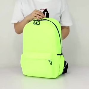 กระเป๋าเป้สีสันสดใสสำหรับนักเรียนพิมพ์ลายการ์ตูน SPRUNKI ที่เก็บอุปกรณ์การเรียนสำหรับเยาวชน ของขวัญเปิดเทอม