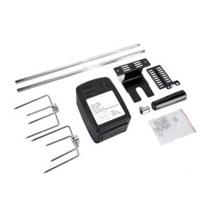 Efficient Electric Barbecue Tool Set with Adjustable Height Sliders Electric BBQ Motors Suitable for Even Cooking