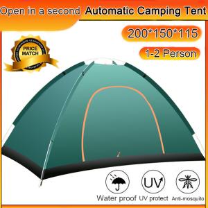 Waterproof Automatic Camping Tent for 1-4 Person Outdoor Portable Tent for Travel Hiking