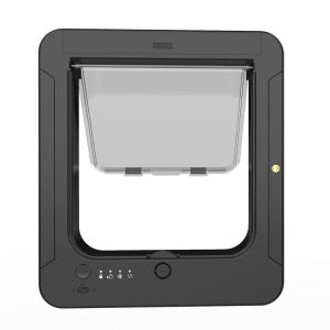 Smart Cat Door Microchip Cat Flap Microchip Activated Cat Dog Door For Entry Control