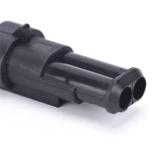 [caichuitan] 10 Kits 2 Pin Way Sealed Waterproof Electrical Wire Connector Plug Car Auto Sets