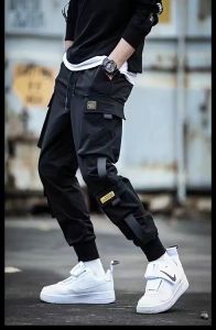 Mens summer work pants trendy sports style