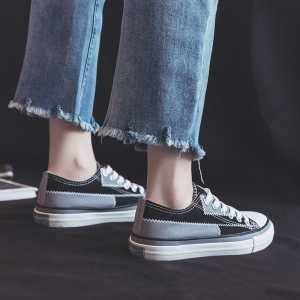 [ PAKAI DUS SEPATU ] IDEALIFESHOES Sepatu Wanita woman shoes canvas Sneakers Import Korea model Flat Bahan Kanvas import KYB-25