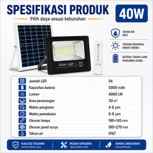 TOP COD 100W 200W 300Watt Solar Light Waterproof Spotlight Solar Cell Light Led Solar Lamp Floodlight Outdoor Lighting street lights Daylight Lampu Led Solar Panel