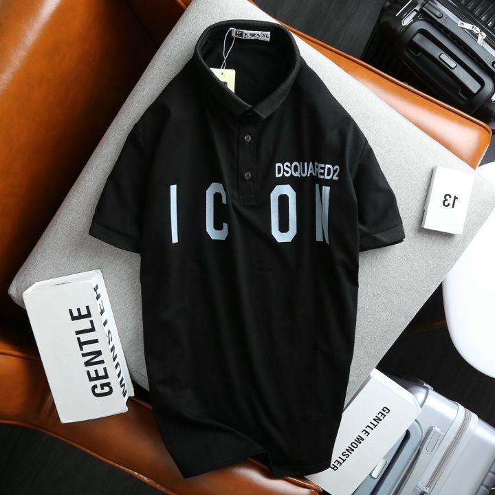 [ FREE SHIP MAX ] ÁO THUN CỔ DQS ICON CAO CẤP LỊCH LÃM CHUẨN THỜI TRANG HÀN