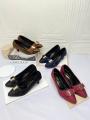 Sepatu Heels 3 cm Satin Pita Fera P94 Louisdear Sepatu Kantor Wanita / Sepatu Wanita / Sepatu Kerja / Sepatu Magang / Sepatu Kuliah / Sepatu Hak Rendah / Sepatu Wanita Karir / Highheels / Seserahan / Sepatu Pesta Wanita / Sepatu anak dan ibu / Sepatu Guru. 