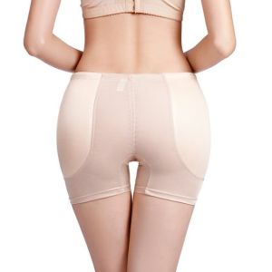 Women Hip Enhancer Shaping Panty Butt Lifter Tummy Control Underwear Hip Padding Pants Push Up Hip Booster Shapewear Fixed Sponge Abdomen Slimming Briefs