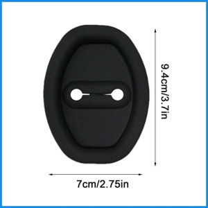 Miếng Đệm Silicon Chống Va Đập Cánh Cửa Ô Tô Vỏ Silicon Bảo Vệ Khóa Cửa Chống Sốc Chống Han Rỉ Giảm Tiếng Ồn
