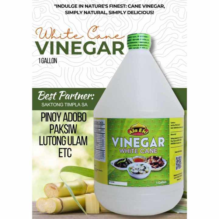 Vinegar White Cane Ala Eh! 1 Gallon | Lazada PH