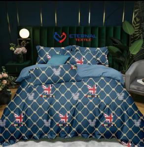 4/1 Nordic Lattice Duvet Cover Pillowcase Printed Bedding Bedsheet Set Single Double Queen King Size Bed Sheet Quilt Sets Bedclothes