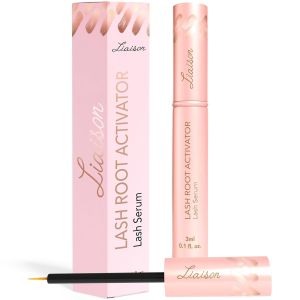 Liaison Brow Growth Serum for Women Eyebrow Growth Serum to Grow Thicker Fuller & thier Brows Brow Root Activator with Peptides & tin Vegan Eyebrow Enhancer & Conditioner (3ml)