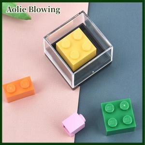 Aolie 1Pc Storage Boxes Lids Display Coin Clear Container Specimen Mini Square Cube Acrylic Case Rough Mineral Standard