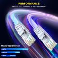 White 0.3 to 15m UTP CAT6 RJ45 Outdoor internet Lan Cable waterproof and sunscreen Internet Cable High Speed. 