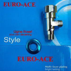 HD Grand Solid Brass Two Way Angle Valve 3/8×3/8×1/2 1/2×1/2