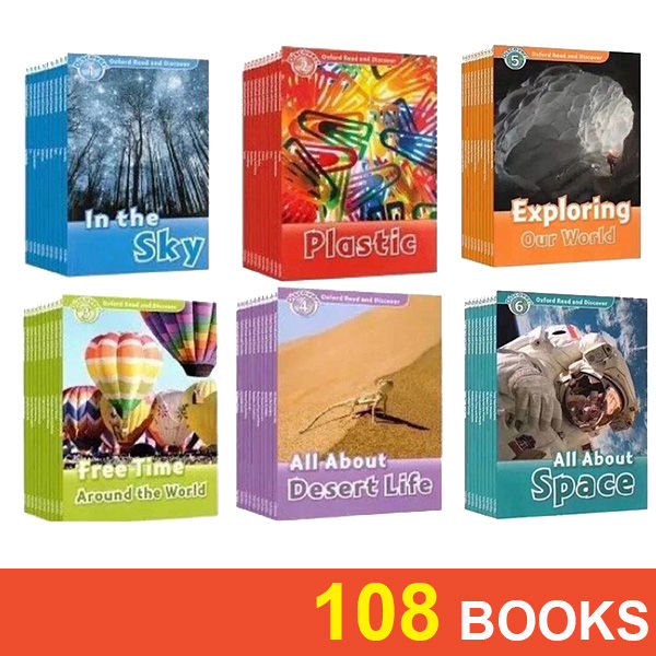 Oxford Read and Discover 108冊セットLevel1〜6 SG Stock] Oxford Read and Discover Level 1 - Level 6 （108 Books