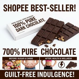 ✨ Chocolate/Black Chocolate/Dark Pure Chocolate/No Sugar/Healthy Snack/Nutty Crunch/Stuffed Nuts/Milk Flavor Tasty Daily Snack 0 Sugar 0 Burden Pure Black Chocolate