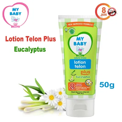 My Baby Lotion Telon Plus Eucalyptus 50gr Anti Nyamuk 8Jam Losion Perawatan Kulit Bayi