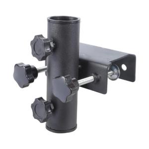 Sturdy Metal Balconies Umbrellas Stand Adjustable Height Designs Portable Accessory for Terraces Garden Sun Protective