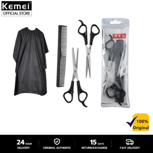 KEMEI KM-2299 ช่างทำผมมืออาชีพช่างทำผมไฟฟ้ากรรไกรไร้สายวิจิตรกรรไกรศูนย์กวาดล้างใบมีดบาง