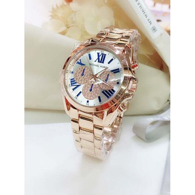 Michael Kors Mickey High Quality Rosegold Watch Lazada PH