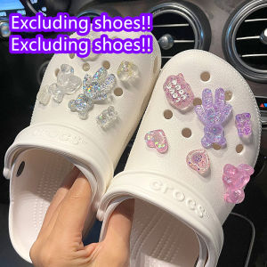 12pcs New DIY Shoes Charms for women  shoe Colorful Cute Cartoon bear  Shoes Charms for  Quality Lovely Shoes  accessories  for Gift