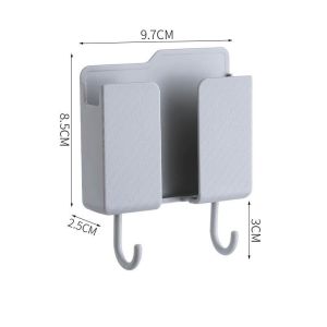 Wall Mounted Organizer Storage Box Remote Control Air Conditioner Storage Case Bedside Racks