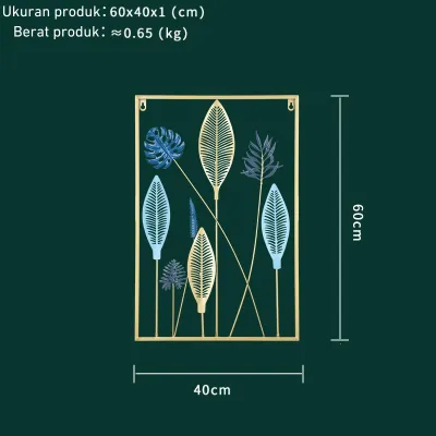 【COD】✨Seoul wall decoration 3D / Lukisan dinding besi 3D / Lukisan dinding 3D / Lukisan aesthetic / wall decor / nordic wall decoration