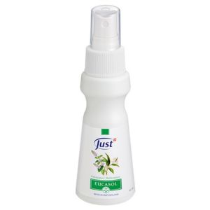Just Swiss Juice Eucasol Herbal Spray 75ml | Refreshing Corn Mint & Rosemary Spray for Home & Daily Use | Natural Herbal Mist