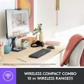 Logitech MK220 Wireless Keyboard and Mouse Combo | Space-Saving Wireless Combo | Compact Design | Office Mouse, Keyboard. 