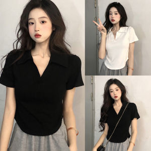 Luna shop พร้อมส่งจากกทม มาถึงใน 3-5 วัน เสื้อครอป เสื้อเซ็กซี่แขนสั้นสำหรับสาวฮอตที่เข้าชุดง่าย