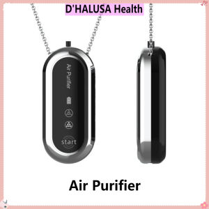 DHALUSA Health เครื่องฟอกอากาศ PM 2.5 และมลพิษ แบบพกพา รุ่น HF-068 Air Purifier Halterneck ปล่อยประจุไอออน 20 ล้าน ลบ.ซม.