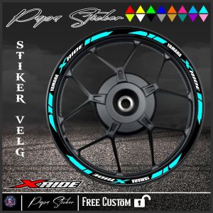 COD Cutting stiker velg Xride Semua tipe motor X ride code 04