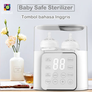 Lighthundred Smart Bottle Warmer/ Sterilizer Botol Bayi/ Penghangat Asi Baby Safe Multifungsi 220W/ Penghangat Susu Bayi/ Sterilisasi Botol Layar Besar Led/ Milk Warmer/Penghangat asi
