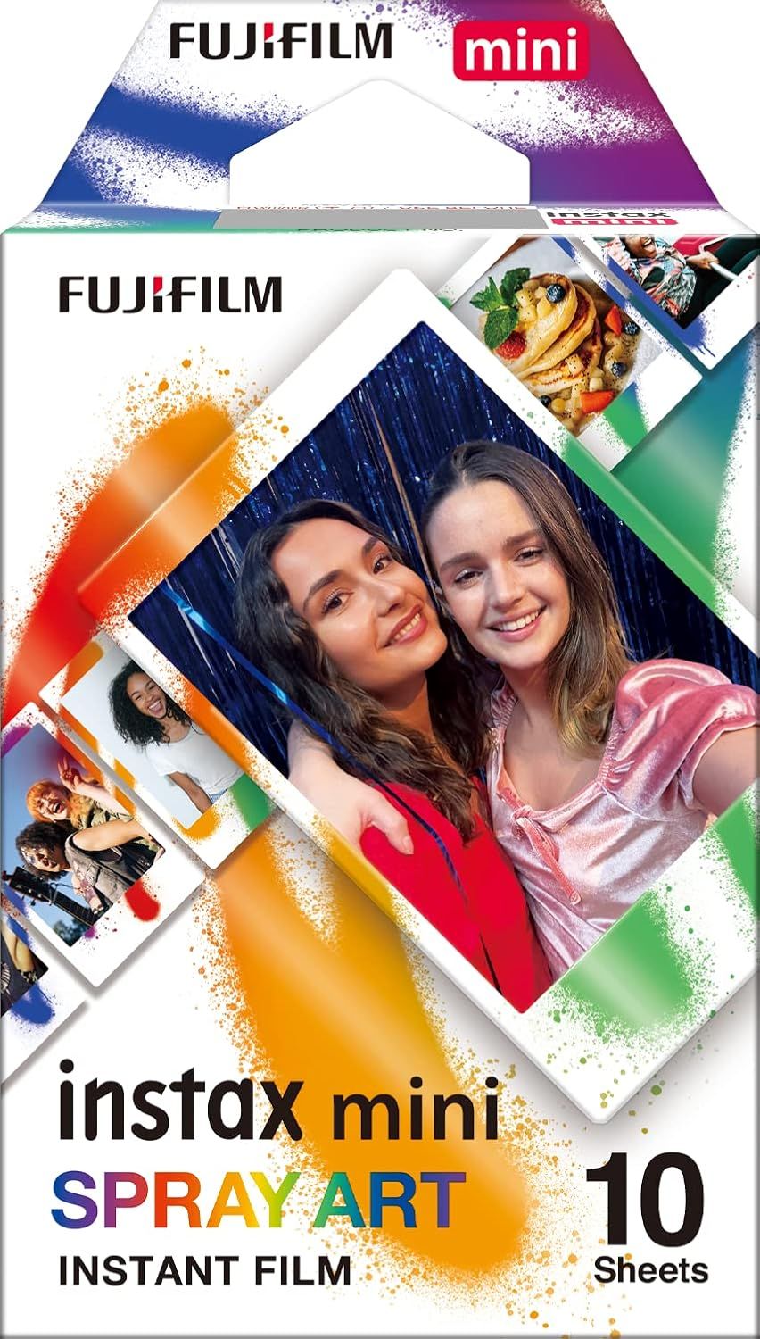 Fujifilm Instax Mini Spray Art Film 10 Sheet | Single Pack | Authentic ...