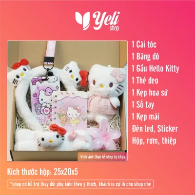 Set Hello Kitty quà tặng Set quà Hello Kitty phụ kiện dễ thương xinh xắn bộ quà tặng Kitty Yeli Shop