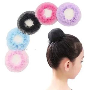 SCXXCXVVBB Adjustable Ballet Hair Net Head Bands Drawstring Style Girl Bun Cover Snood Vintage Crochet Weave Elastic Hair Net Women