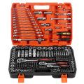 InnTech King Tools เครื่องมือช่าง ประแจ ชุดบล็อก 216 ชิ้น (ชุดใหญ่) ขนาด 1/4 นิ้ว 3/8 นิ้ว 1/2 นิ้ว ชุดเครื่องมือ ชุดประแจ ลูกบล็อก บล็อก ไขควง KING TOOLS SERIES ผลิตจากเหล็ก CR-V แท้ รุ่น WKT-216PCS. 
