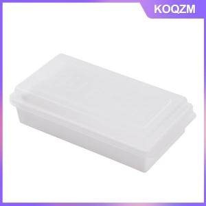 KOQZM Portable Solid Butter Cutting Storage Box Kitchen Accessories Refrigerator Fresh Keeping Box Breakfast Cheese Fresh-Keeping Box