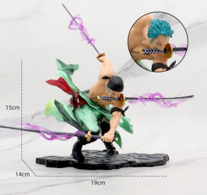 Lababymall Pajangan action figure anime one piece zoro