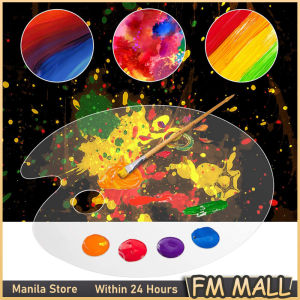 Transparent Palette Warehouse Clear Artist Paint Tray For Diy Making Watercolor Gouche Acrylic Paint Mixing Color Palette Transparent Pmma Acrylic Board