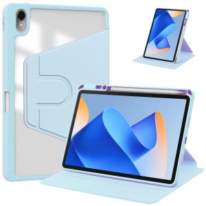 Flip Akrilik Rotari Magnet Macaron Untuk iPad Air M2/Air 6 11 Inch Ada Slot Pensil Standing Cover