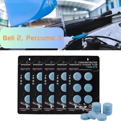 CGL 48L Glass Cleaning Washer Fluid Car Windshield Wiper Washer Fluid Concentrated Washer Fluid Windshield Washer Fluid Tablets Glass Cleaner