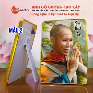 Tranh Thầy Thích Minh Tuệ để bàn hoặc treo tường