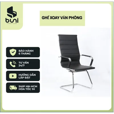 Ghế Chân Quỳ Lưng Cao Bọc Da BN04 Sang TrọngĐẹp Chân Đúc Nguyên Khối